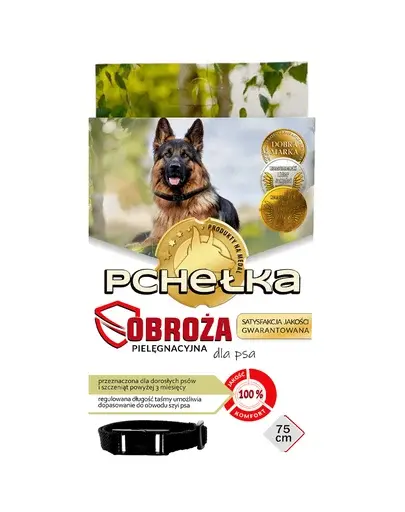 PCHEŁKA Zgarda caini cu ulei esential M-L 75cm