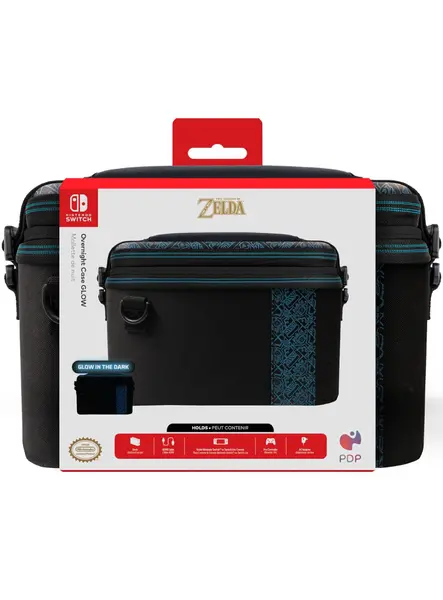 Pdp Overnight Glow Case Sheikah Shoot (pull-n-go)