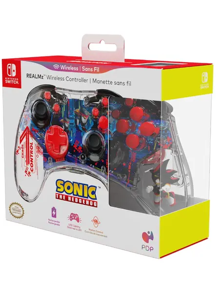 Pdp Realmz Plus Wireless Controller Sonic Shadow Ark