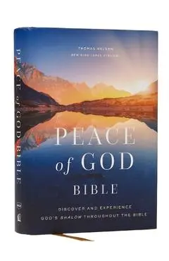 Peace of God Bible: Discover and Experience God's Shalom Throughout the Bible (Nkjv, Hardcover, Red Letter, Comfort Print) - Jeremiah J. Johnston Phd