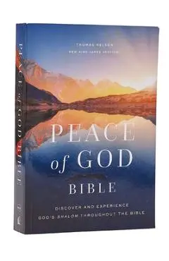 Peace of God Bible: Discover and Experience God's Shalom Throughout the Bible (Nkjv, Softcover, Red Letter, Comfort Print) - Jeremiah J. Johnston Phd