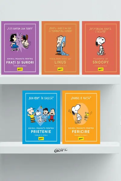PEANUTS. Ghiduri pentru viață (5 volume) - Charles M. Schulz