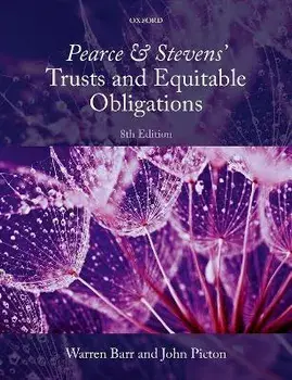 Pearce & Stevens' Trusts and Equitable Obligations. 8 Revised edition, Paperback/***
