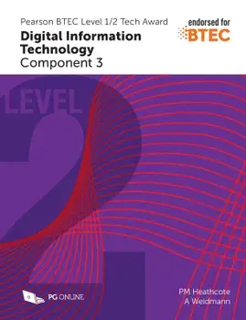Pearson BTEC Level 1/2 Tech Award in Digital Information Technology: Component 3, Paperback/Ann Weidmann