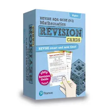 Pearson REVISE AQA GCSE (9-1) Maths Higher Revision Cards. for home learning, 2022 and 2023 assessments and exams/***