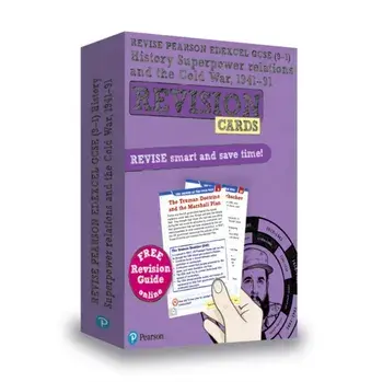 Pearson REVISE Edexcel GCSE (9-1) History Superpower relations & the Cold War Revision Cards. for home learning, 2022 and 2023 assessments and exams/Brian Dowse