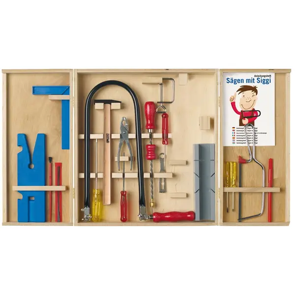 Pebaro Pebaro 407, set traforaj in cutie de lemn