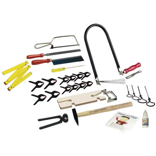 Pebaro Pebaro 650, Set traforaj Hobby si Educatie, in cutie de transport