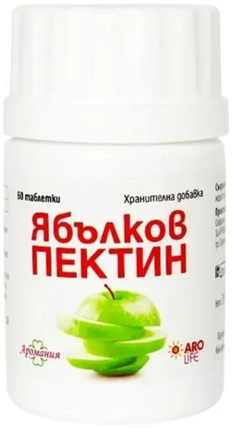 Pectină de mere, 60 tablete, Aro Life