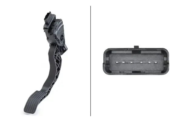 Pedala de acceleratie potrivit DS DS 3, DS 4; CITROEN C-ELYSEE, C2, C3 AIRCROSS II, C3 I, C3 II, C3 III, C3 PLURIEL, C4 CACTUS, C4 II, DS3; PEUGEOT 2008 I, 207, 208, 208 I 1.0-2.0D 02.02-