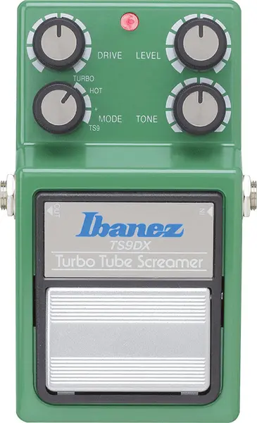Pedală de efecte sonore Ibanez - TS9DX Turbo Tube Screamer, verde