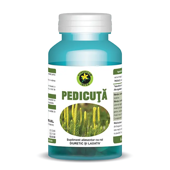 Pedicuta, 60 capsule, Hypericum