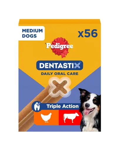 PEDIGREE Dentastix talie medie 8 x180 g