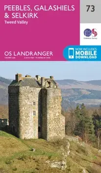Peebles, Galashiels & Selkirk, Tweed Valley. February 2016 ed, Sheet Map/Ordnance Survey