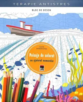 Peisaje de colorat cu ajutorul numerelor. Terapie antistres/***
