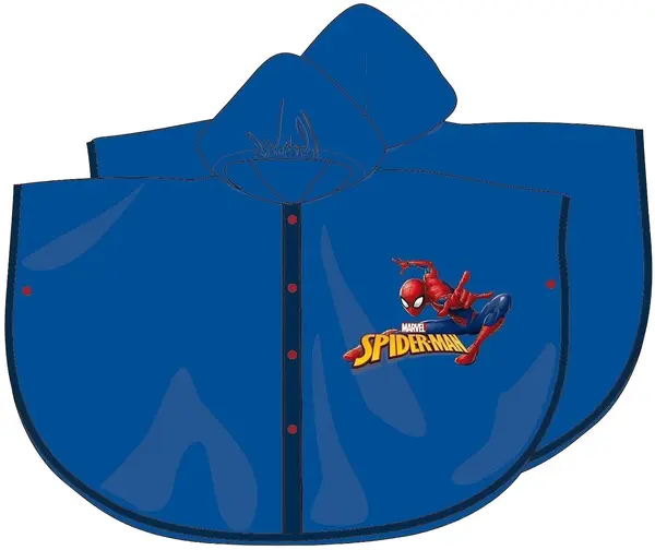 Pelernă de ploaie Disney - Spider-Man, pentru copiii de 3 ani