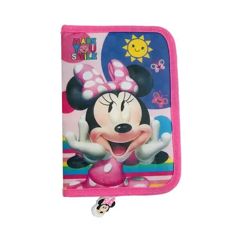 Penar 1 fermoar 2 flapsuri Minnie, 21 x 14 x 3,5 cm