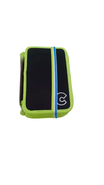 Penar CARIOCA Fluo, cu 3 fermoare, complet echipat (Negru)