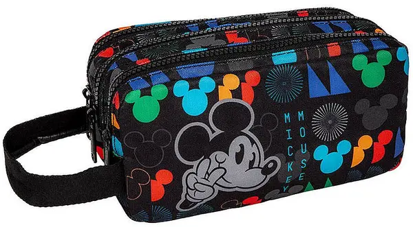 Penar Cool Pack Primus - Mickey Mouse, cu 3 fermoare și mâner