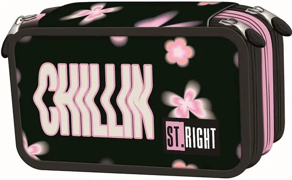 Penar cu accesorii St. Right Flower Mood - 3 fermoare