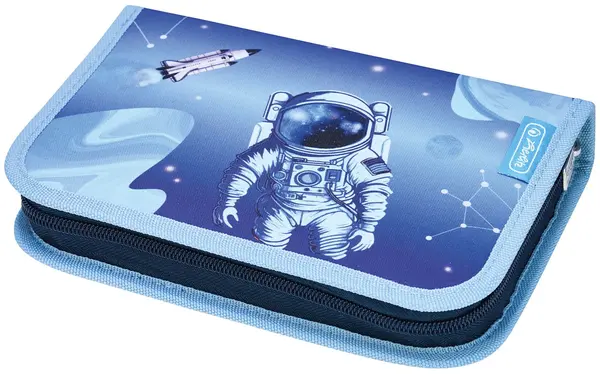 Penar cu rechizite Herlitz - Cosmic Explorer, 2 aripi