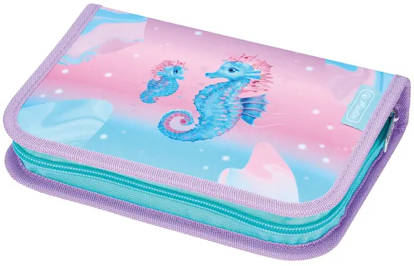 Penar cu rechizite Herlitz - Ocean Lights, 2 aripi