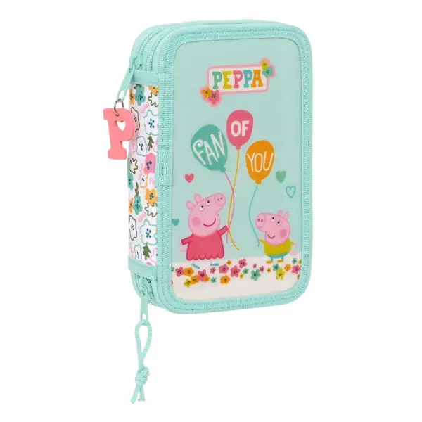 Penar dublu echipat Peppa Pig 28 piese Fan Of You