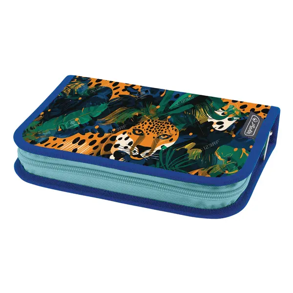 Penar echipat 1 fermoar, 16 piese, Herlitz Silent Hunter