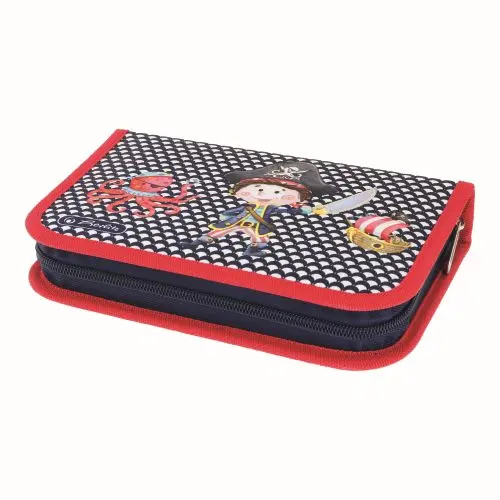 Penar echipat 1 fermoar, 31 piese, Herlitz Pirate