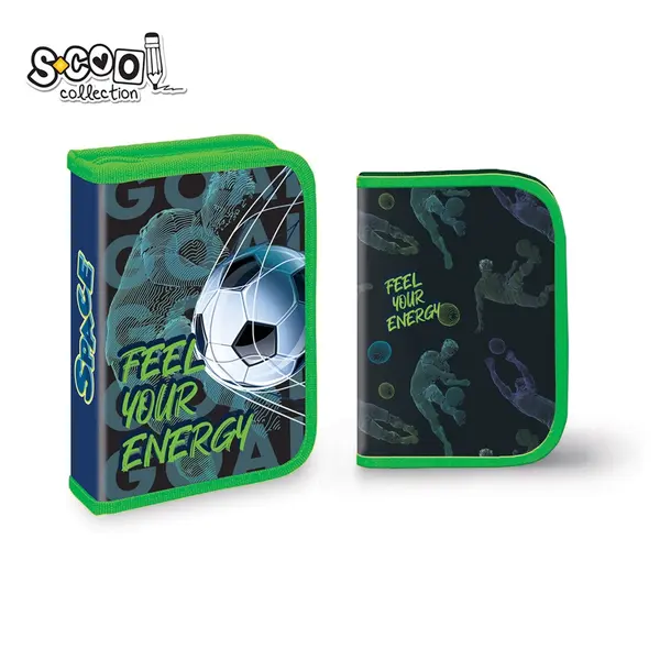 Penar echipat, 1 fermoar, 32 piese, Football S-Cool