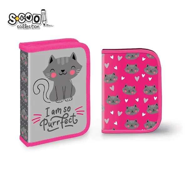 Penar echipat, 1 fermoar, 32 piese, I am so Purrfect S-Cool