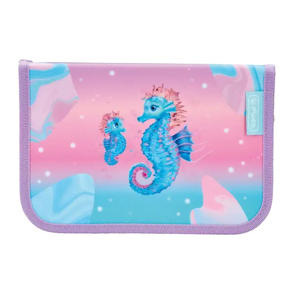 Penar echipat 31 piese, 2 clape, 14x20.3x3.5 cm, motiv Ocean Lights, Herlitz