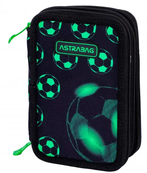 Penar echipat Astra - Minge de fotbal, cu 3 fermoare