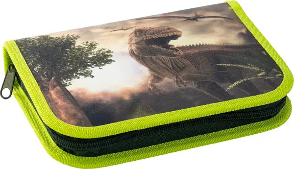Penar echipat Eberhard Faber Dinozauri 39 de piese fermoar verde Penar echipat Eberhard Faber Dinozauri 39 de piese fermoar verde