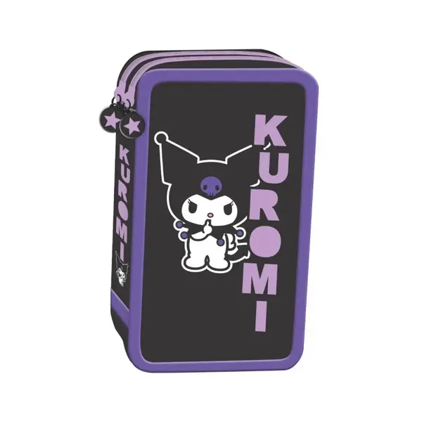 Penar echipat KUROMI, 2 compartimente, 19.6 13 5 cm