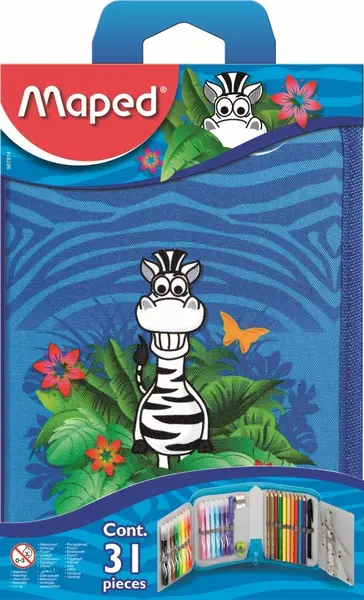 Penar echipat Maped Tatoo - Jungle, 1 fermoar