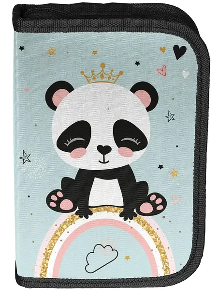 Penar echipat Paso Panda - Rainbow, cu 1 fermoar