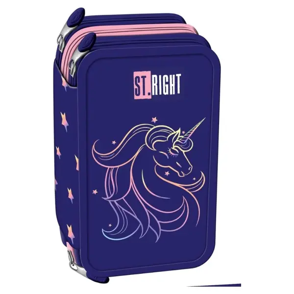 Penar echipat St. Majewski St. Right Unicorn Glow, trei compartimente