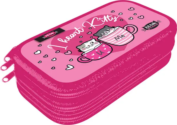 Penar Lizzy Card KitTok Heart Kitty - Cu 3 fermoare