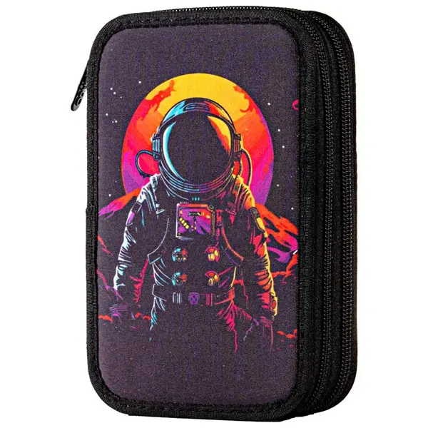 Penar neechipat, 2 fermoare, 19.5x13x5cm, Astronaut, PE2006, Daco