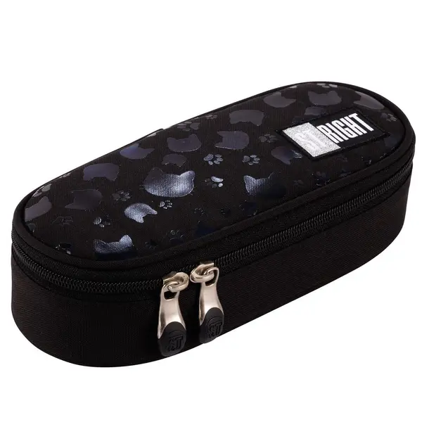 Penar neechipat cu 1 fermoar, 1 extensie, St Majewski, St.Right Black Cats, Negru