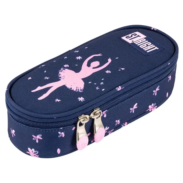Penar neechipat cu 1 fermoar, St Majewski, St. Right Pink Ballerina, oval