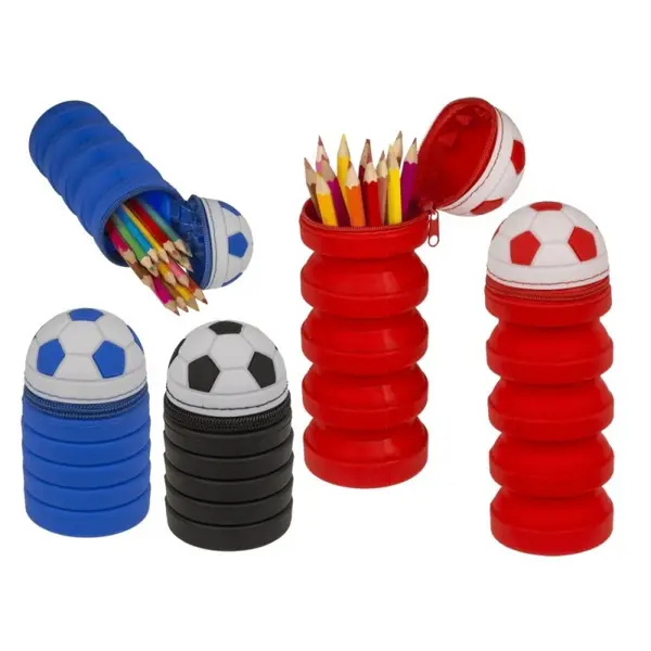 Penar neechipat Out of the Blue, siliconic, model fotbal, extensibil, diverse culori, 13 x 7 cm