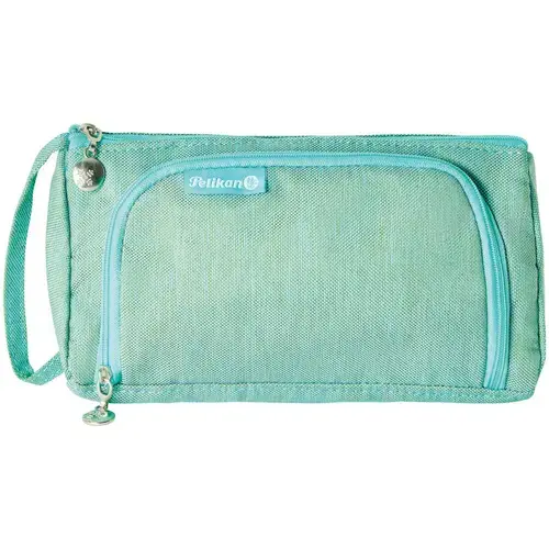 Penar neechipat Pelikan Canvas Homeoffice, dimensiune 22 x 10.5 x 9 cm, Verde