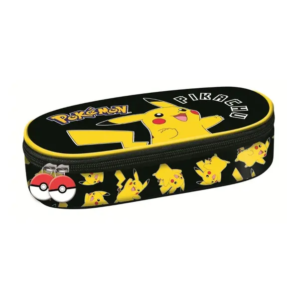 Penar neechipat St. Majewski Pokemon, 1 compartiment, 1 extensie, oval, 24 x 10 x 6 cm