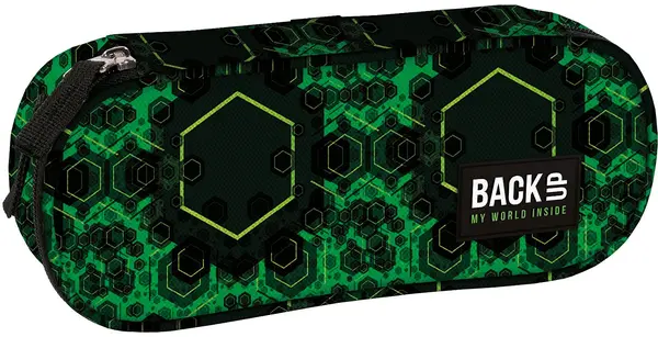 Penar oval BackUp 7 A - Green Molecules
