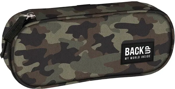 Penar oval BackUp A - Camo, 1 fermoar