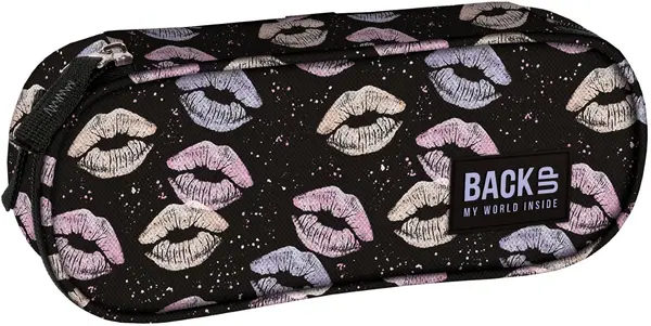Penar oval BackUp A - Kisses, 1 fermoar