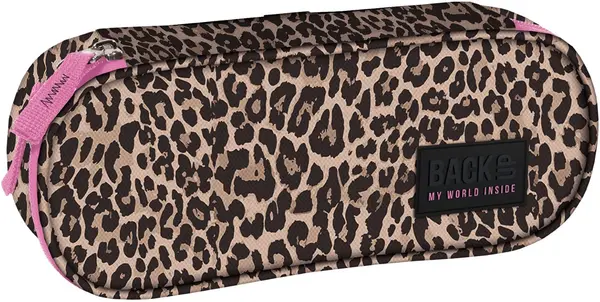 Penar oval BackUp A - Leopard, 1 fermoar