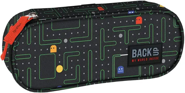 Penar oval BackUp A - Pac-Man, 1 fermoar